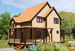 Проект деревянного дома 